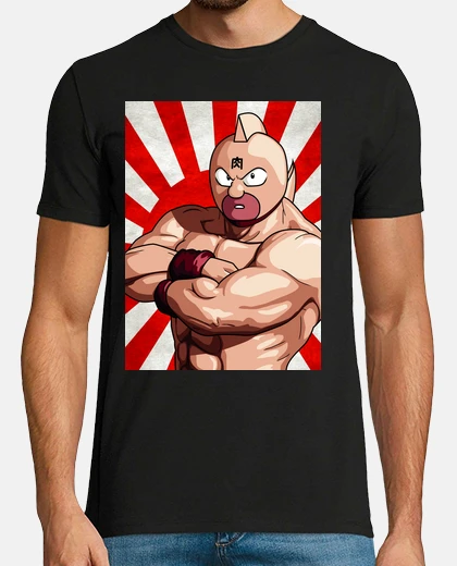 Camiseta Kinnikuman Sol naciente vertical