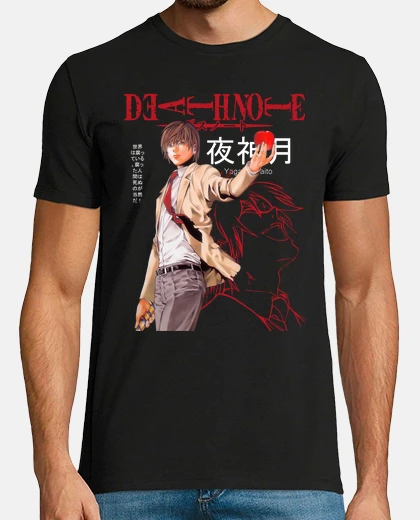 Camiseta KIRA LIGTH YAGAMI - Death note