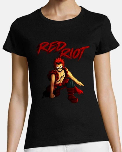 Playera kirishima eijiro - red riot