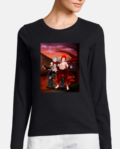 Playera Kirishima y Tetsutetsu AU