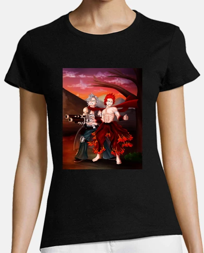 Playera Kirishima y Tetsutetsu AU