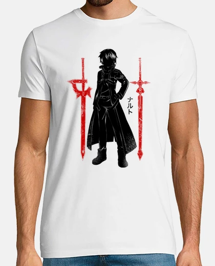 T-shirt kirito cremisi