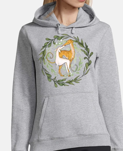 Hoodie kiss greyhound nature