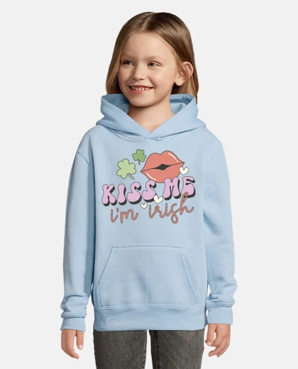 Kids kiss me im irish st patrick39s day