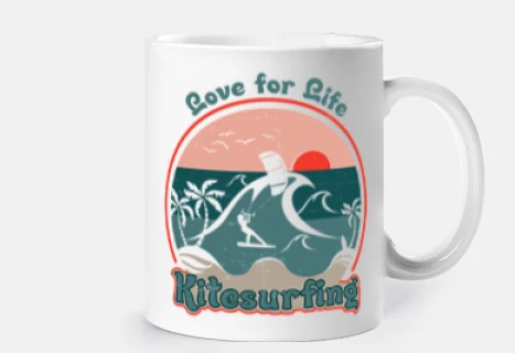 kite surfing love