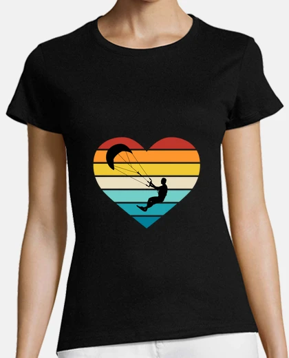 Playera kitesurfer kiteboarding wassersport lov