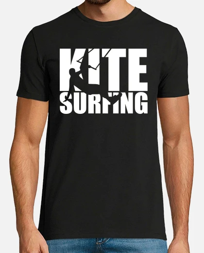 Maglietta Kitesurf Kiteboarding - Design Retrò Per Appassionati, Cotone E Poliestere - Foto 5