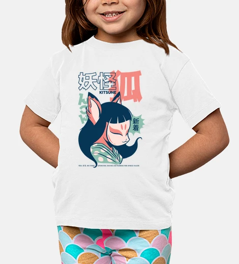 Ropa kitsune japonés yokai