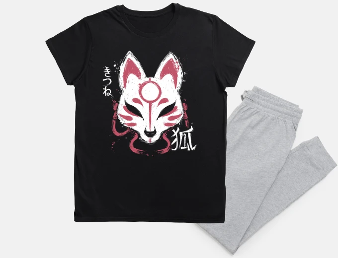 Pyjama Kitsune Mask
