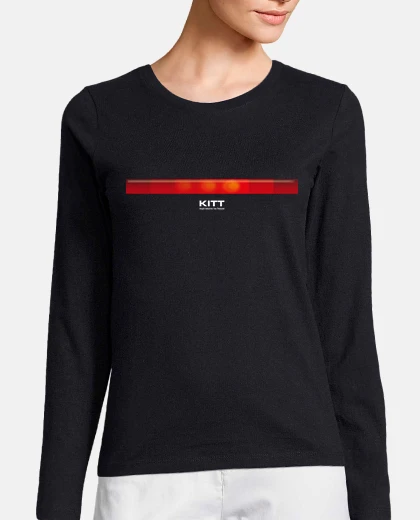 Tee-shirt kitt - femme, manches longues