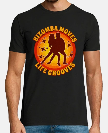 Camiseta kizomba mueve los surcos de la vida