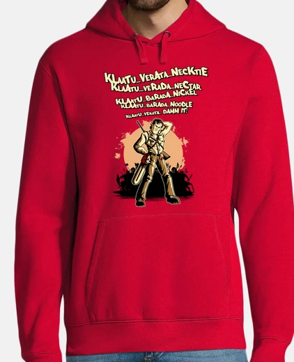 Sudadera Klaatu Barada Nikto