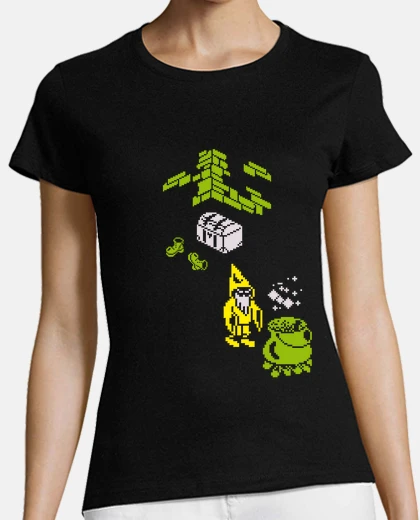 T-shirt Knight Lore scene di vita quotidiana