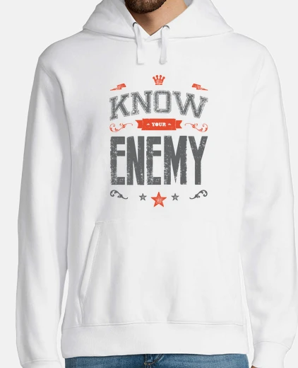 Sudadera KNOW YOUR ENEMY