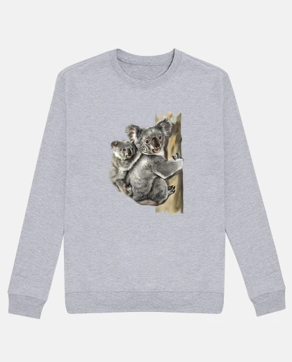 Hoodie koala and baby