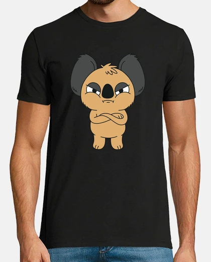 T-shirt koala arrabbiato