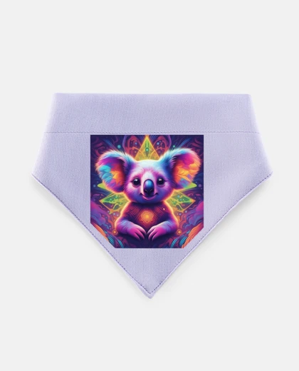 Mascotas koala baby too cute neon fluo style