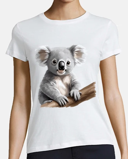 Tee-shirt koala bébé dessin realiste trop chou