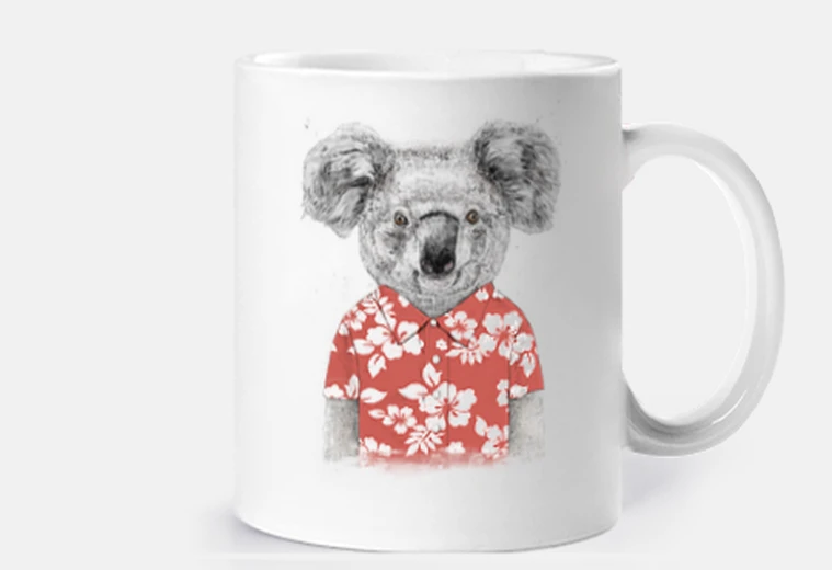 Tazza koala estivo