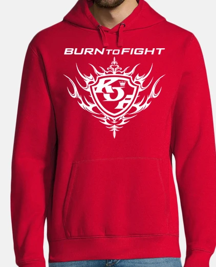 Sudadera KOF Burn to Fight (White)