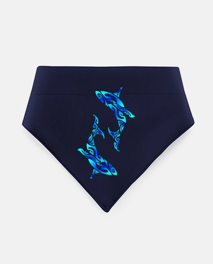Mascotas KOHOLA - baleine - bleu