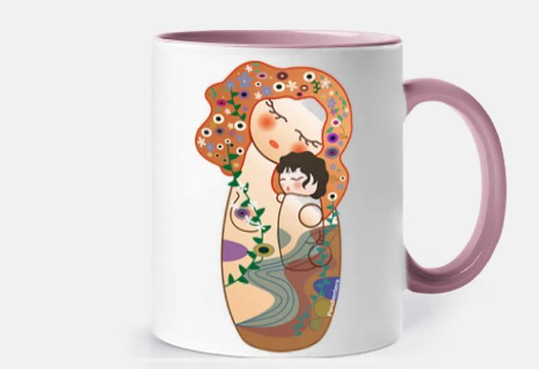 Kokeshi de maternité klimt