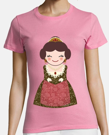 Playera Kokeshi Fallera
