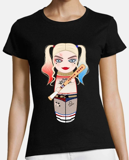 Camiseta Kokeshi Harley Q