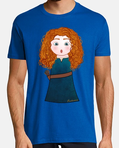 T-shirt kokeshi mérida (coraggioso)