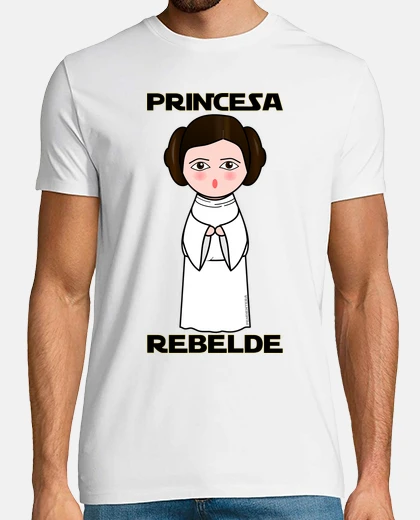 Playera Kokeshi Princesa rebelde