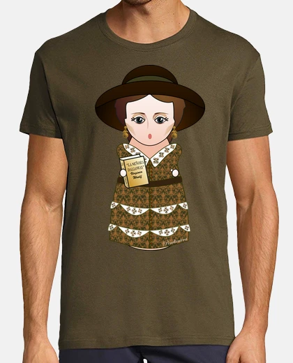 Tee-shirt kokeshi virginie woolf