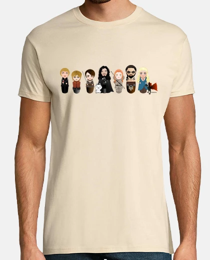 Tee-shirt kokeshis game of thrones