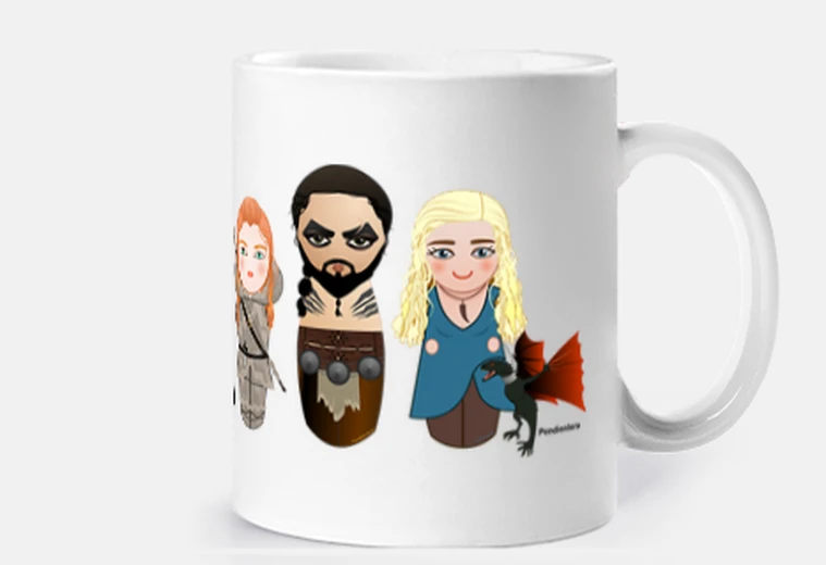 Tazza kokeshis gioco di thrones