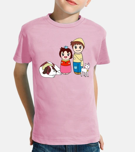 Abbigliamento Kokeshis Heidi e Pedro