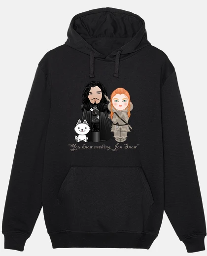 Hoodie kokeshis jon snow and ygritte