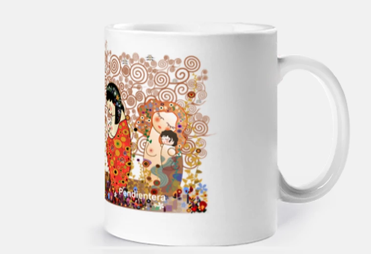 Cup kokeshis klimt
