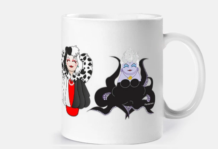 Taza Kokeshis malvadas
