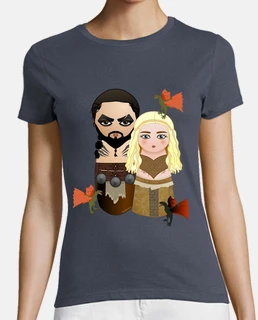 Kokeshis Drogo y Daenerys