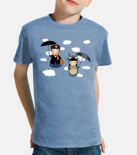 Kokeshis Poppins and Totoro