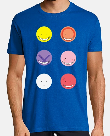 Camiseta Koro-sensei faces