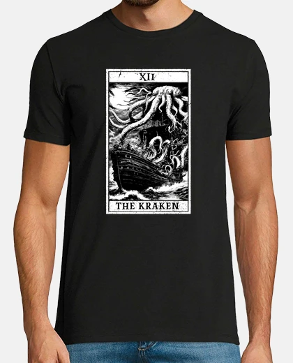T-shirt Kraken dei Tarocchi
