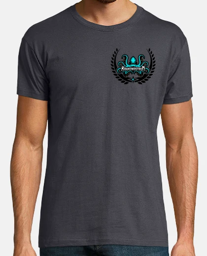 T-shirt krakenlaureado a sinistra