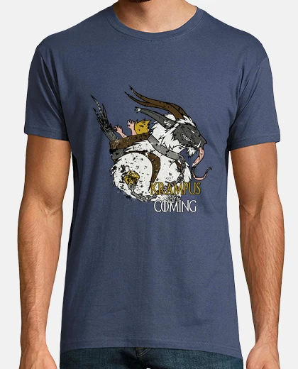 Tee-shirt krampus est coming