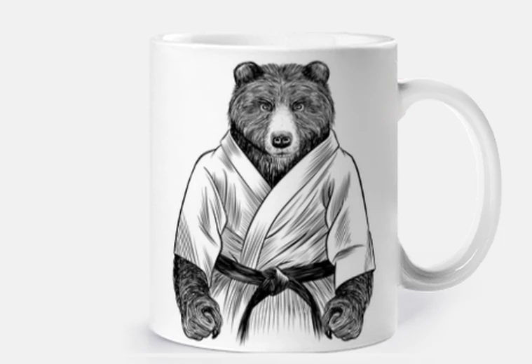 Cup kung fu grizzly