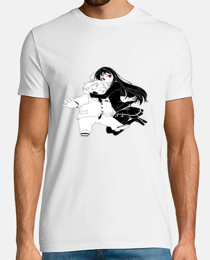 Camiseta Kuroyukihime y Haruyuki-ACCEL WORLD