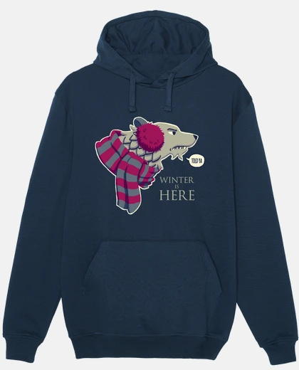 Sweat l &#38; stark 39; hiver est là sweatshirt loup stark