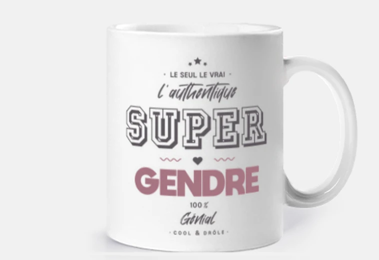 Mug L authentique super gendre