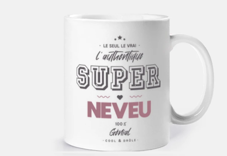 Mug L authentique super neveu