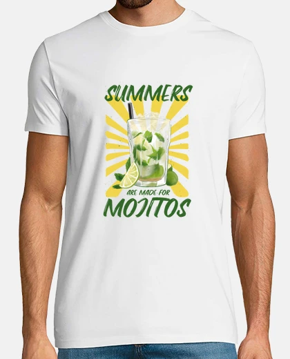 Tee-shirt l été mojito dancefloor vacances salsa