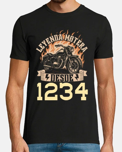 T-shirt l eye nda biker personalizzabile